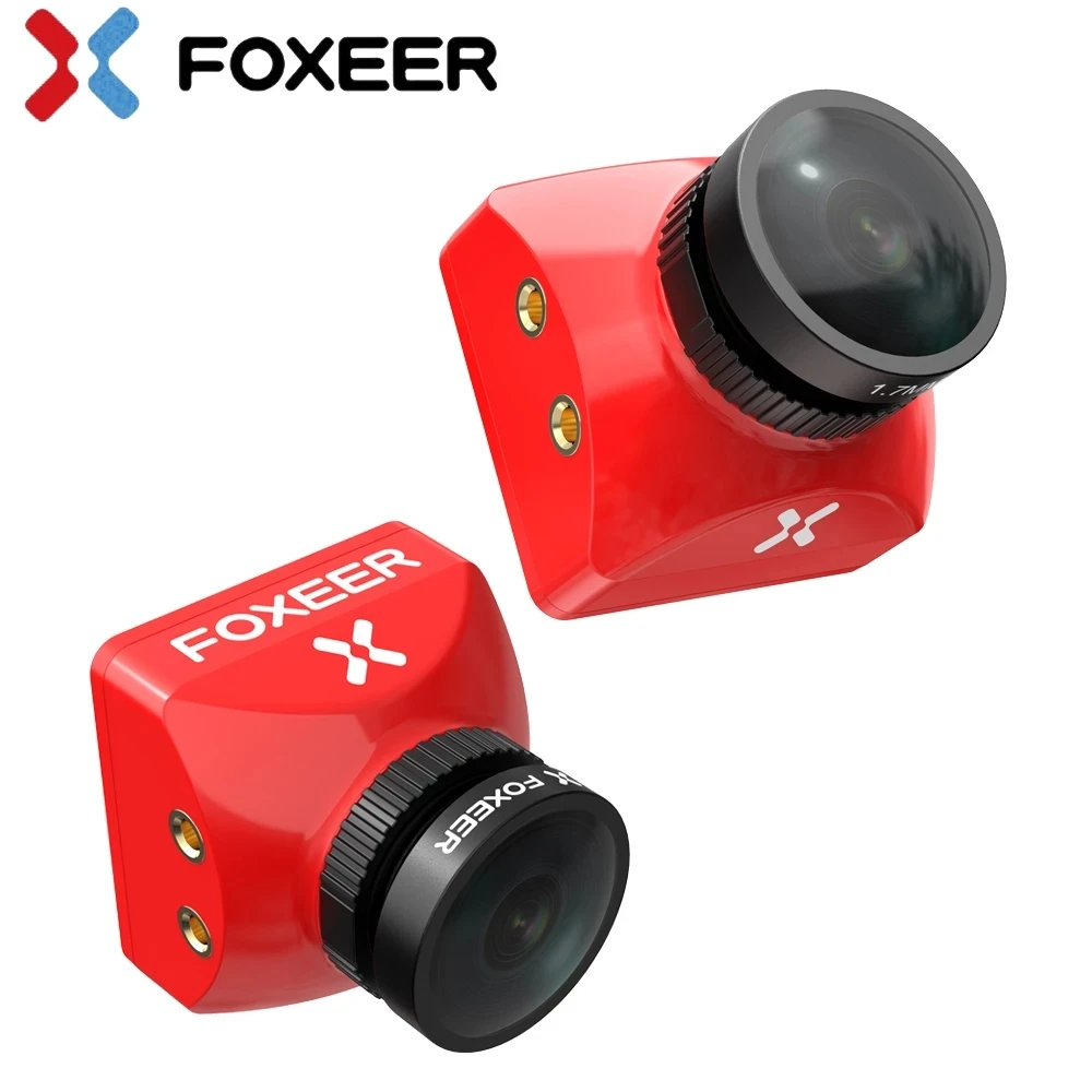 Foxeer T-Rex 1500TVL 6ms Low Latency CMOS 2MP 4:3/16:9 PAL/NTSC Switchable Super WDR Mini FPV Camera For FPV Racing Drones Toys enlarge