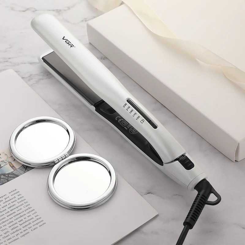 Выпрямитель для волос светодиодный дисплей профессиональные бигуди плоский