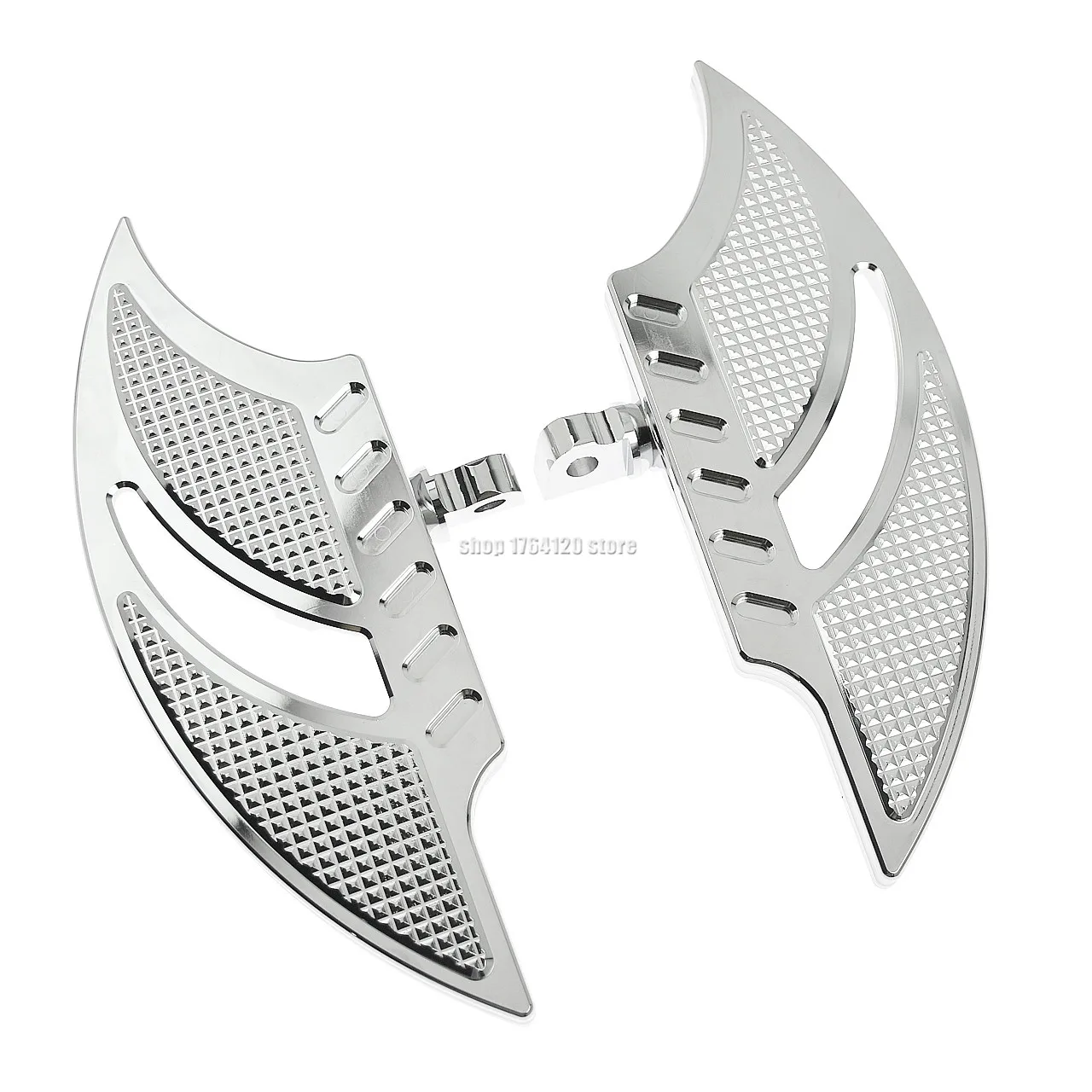 Передняя напольная педаль для мотоцикла CNC + штыри Harley Softail Touring Electra Street