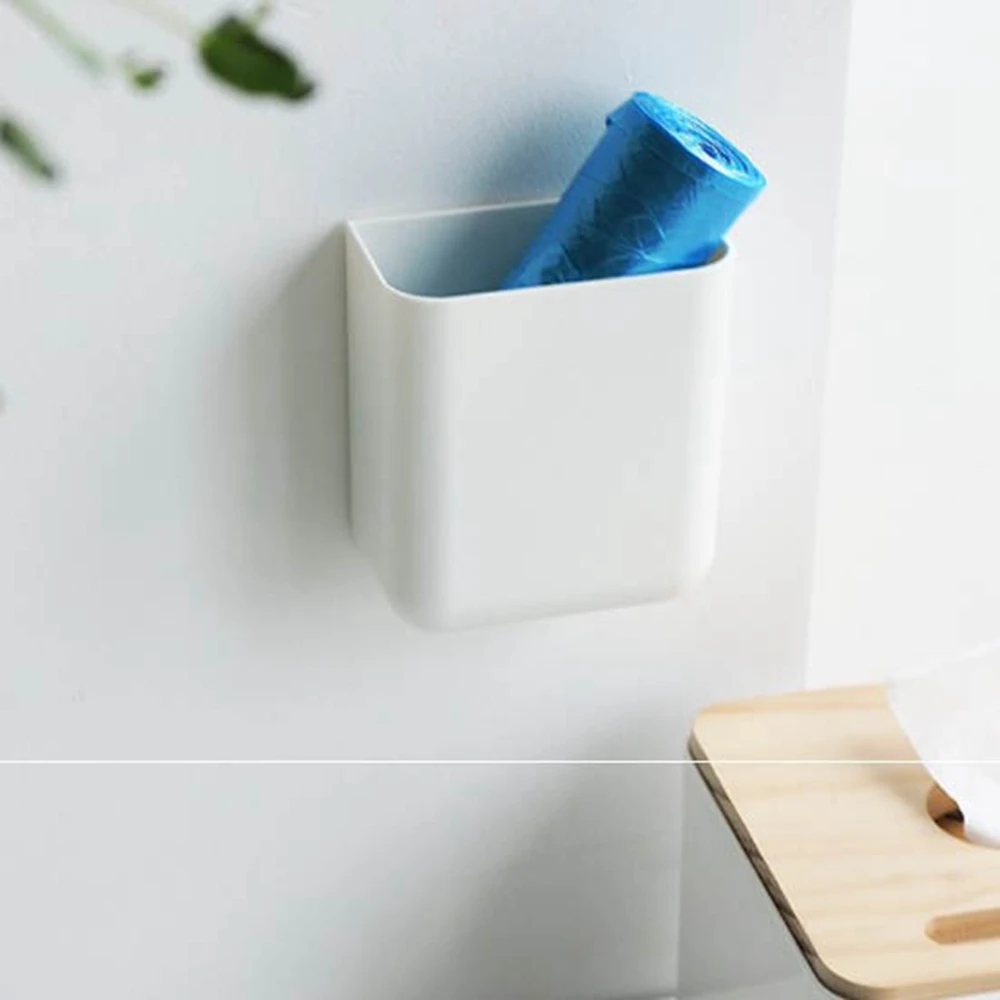 Простой настенный органайзер для телевизора без отверстий коробка хранения