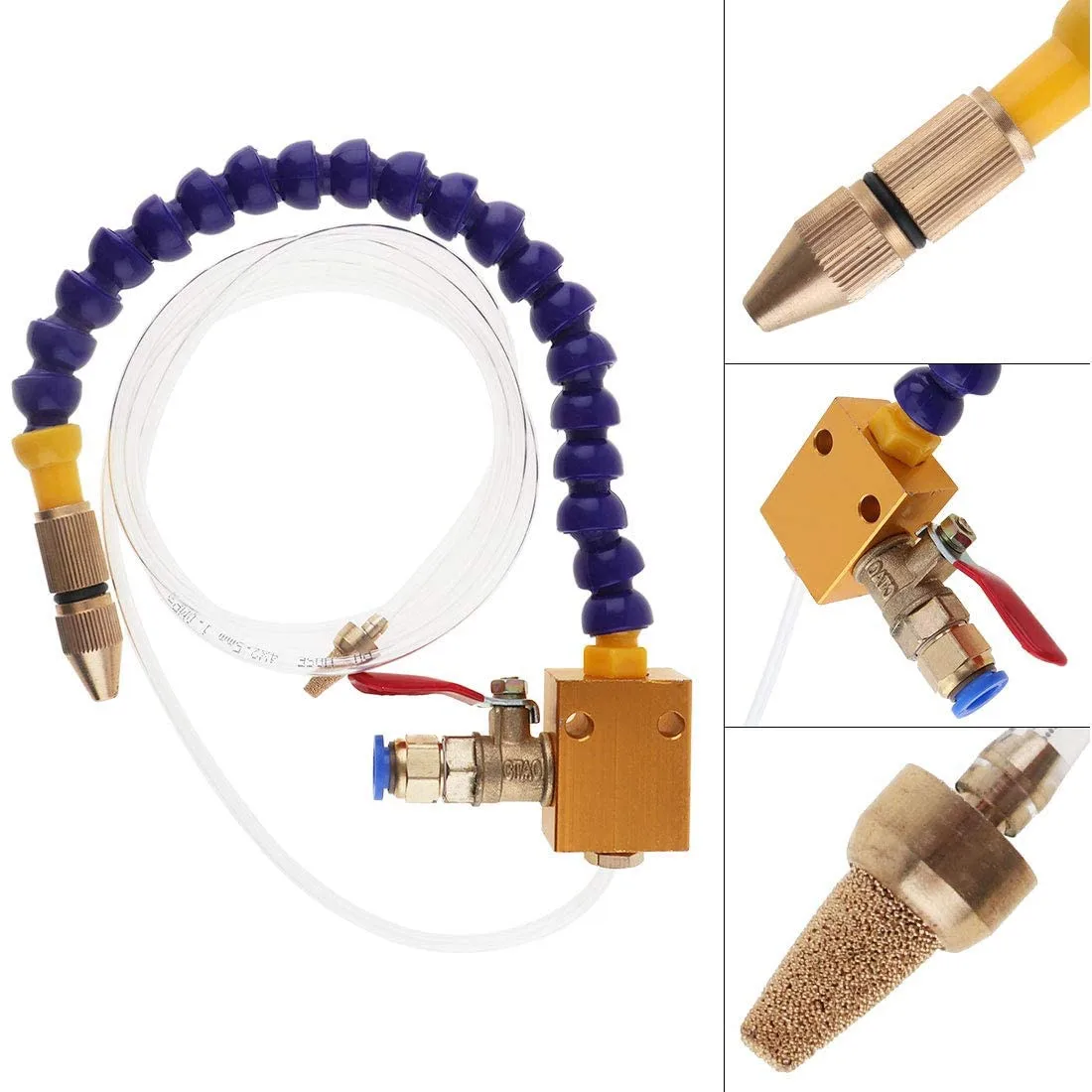 

Cooling Sprayer Mist Coolant Lubrication Spray System For Air Pipe CNC Lathe Cutting Cool Milling Drill Engraving Machine Tool