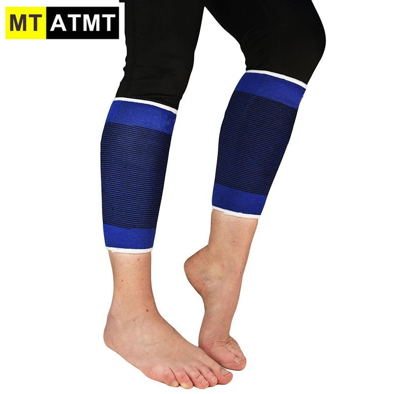 MTATMT 1 пара спортивных фиксаж голени рукав Поддержка компрессии носок для бега
