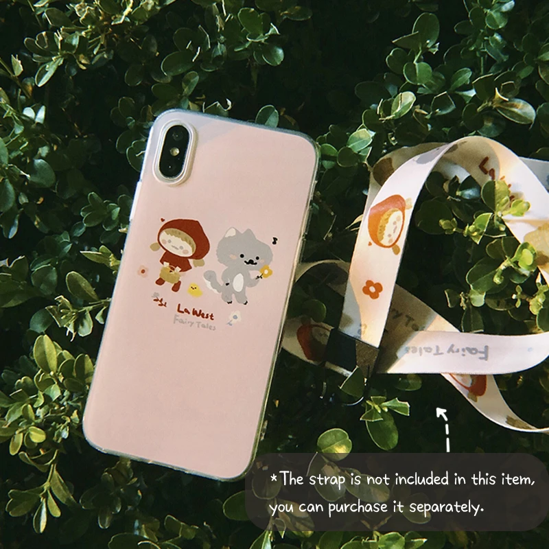 STARRY FOREST Маленькая красная шапочка сказочный чехол для iphone 11 pro max XS Xsmax XR 78p милый