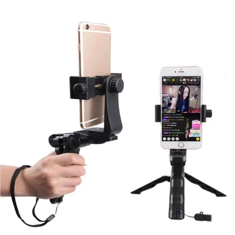 

Smartphone Tripod Handheld Grip Stabilizer Desktop Live Mobile Phone Bracket Tripod Smartphone Accessory For IPhone Samsung New