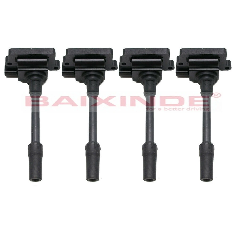 Высококачественный набор из 4 катушек зажигания для Mitsubishi 4G93 4G94 H6T12271 H6T12171