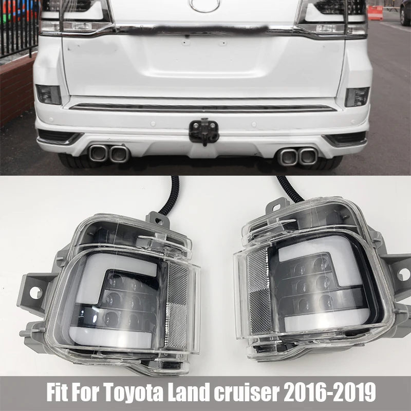 

Задний фонарь для бампера для Toyota Land Cruiser FJ200 LC200 2016 2017 2018