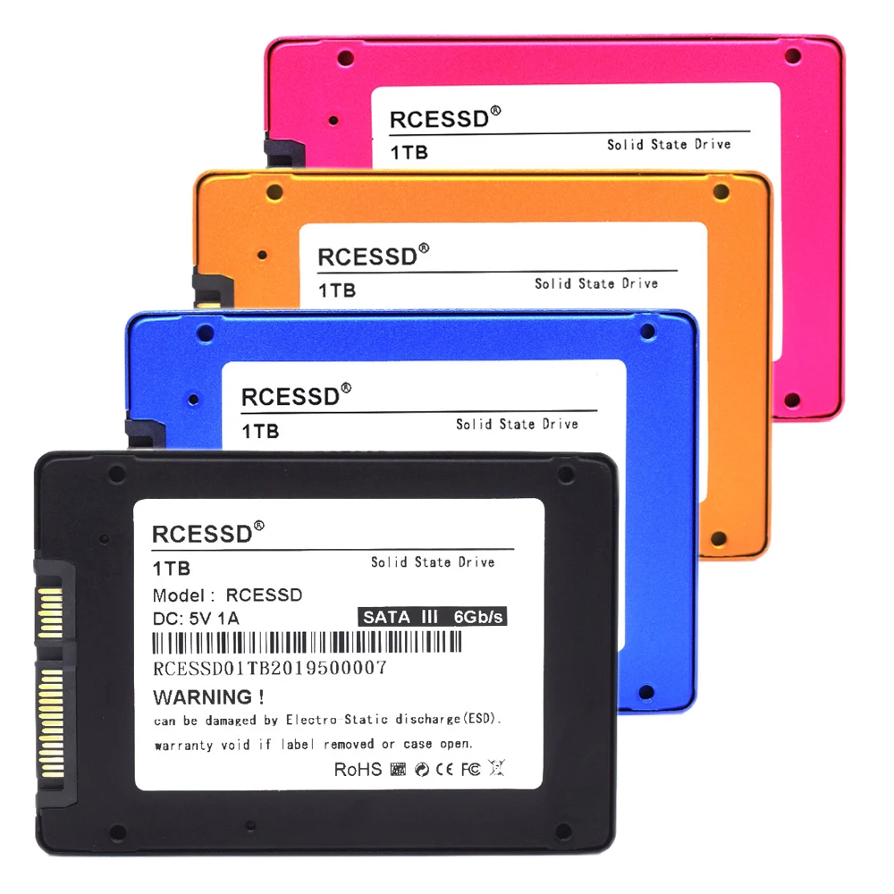 RCESSD металлический жесткий диск lnternal SSD 60 ГБ твердотельные диски 240 480 960 Notebbook HDD