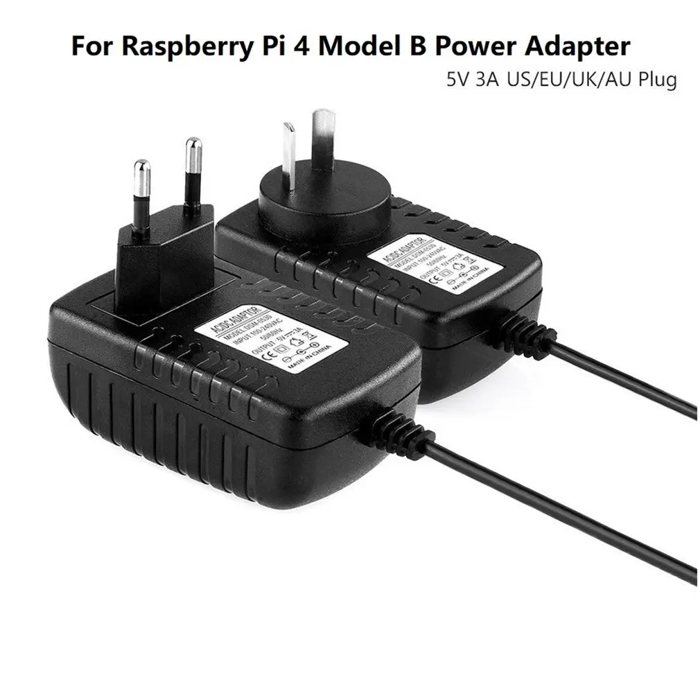 5В 3а Type-C USB AC/DC настенное зарядное устройство адаптер питания шнур для Raspberry Pi 4