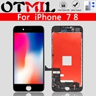 Дисплейный модуль AAAA +++ OTMIL для iPhone 7, 8 Plus, сенсорный экран, дигитайзер, ЖК-дисплей с 3D сборкой, 100% без битых пикселей, инструменты