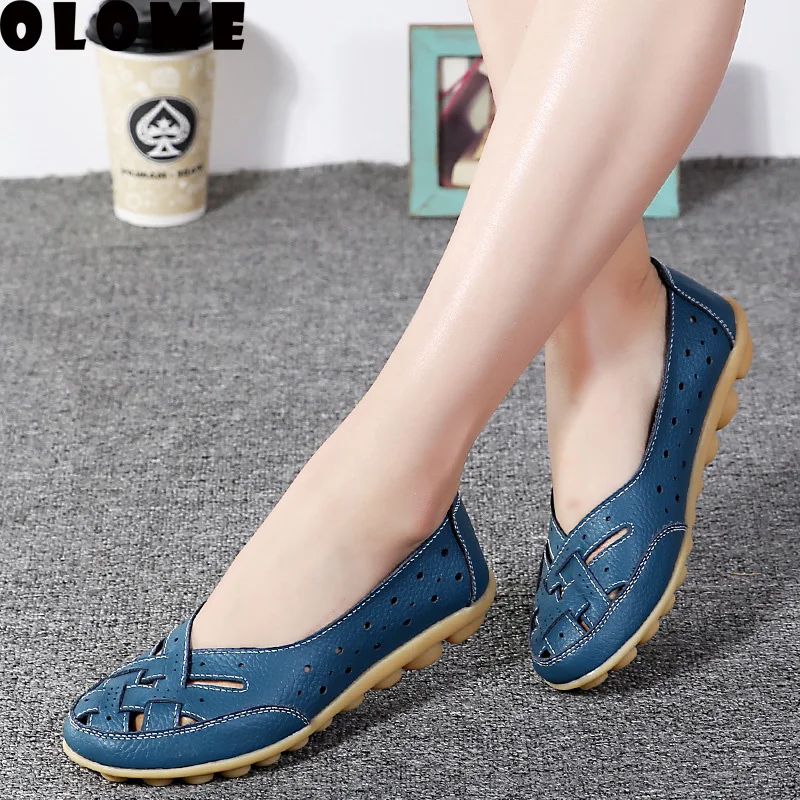 Туфли на плоской подошве женские туфли из натуральной кожи слипоны лоферы