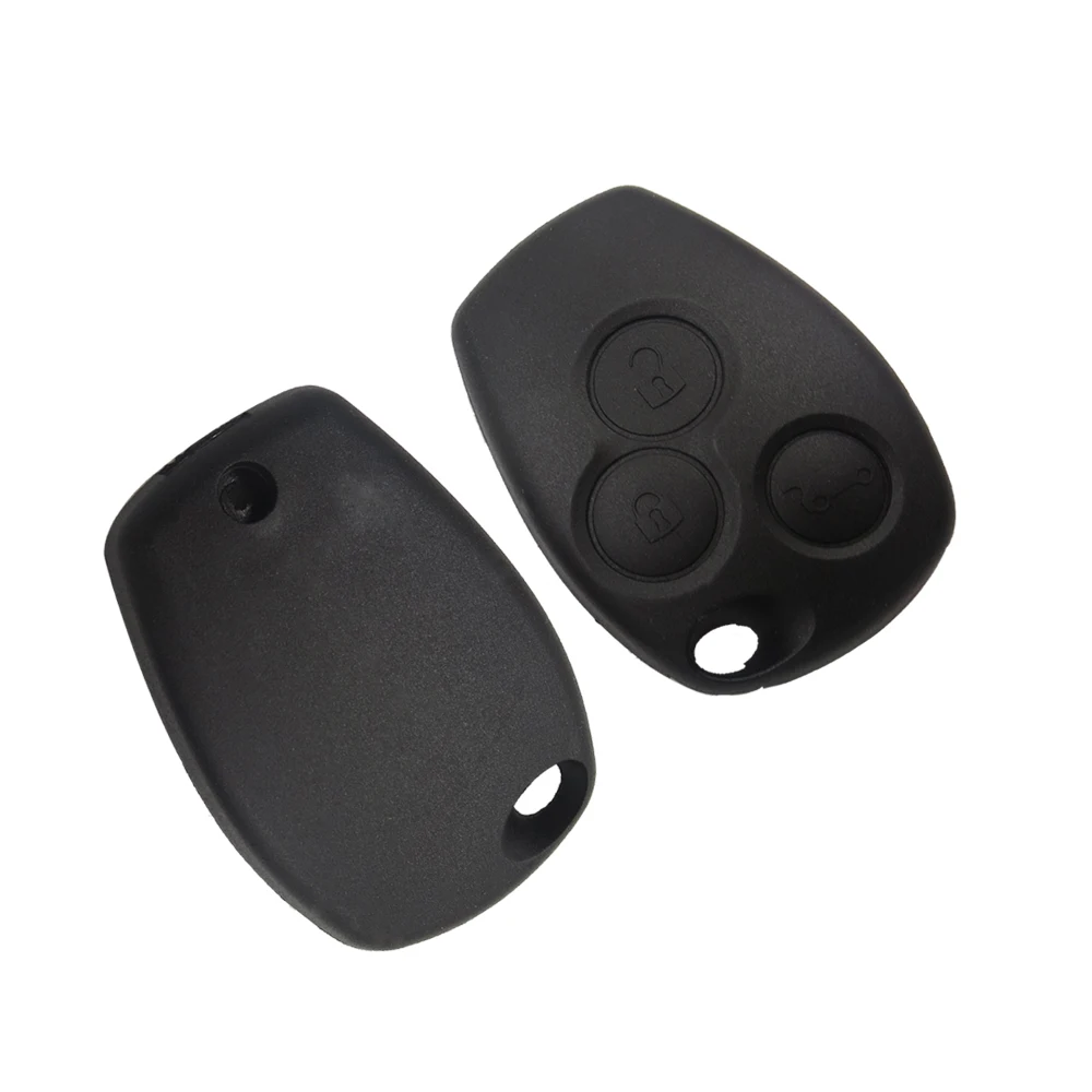 OkeyTech Best Price 3 Button Remote Car Key Shell Fob For Renault Megane Modus Espace Laguna Duster Logan DACIA Sandero No Blade |