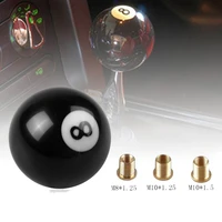 new 8 billiard ball car gear shift knob universal shifter lever cover for manual transmission