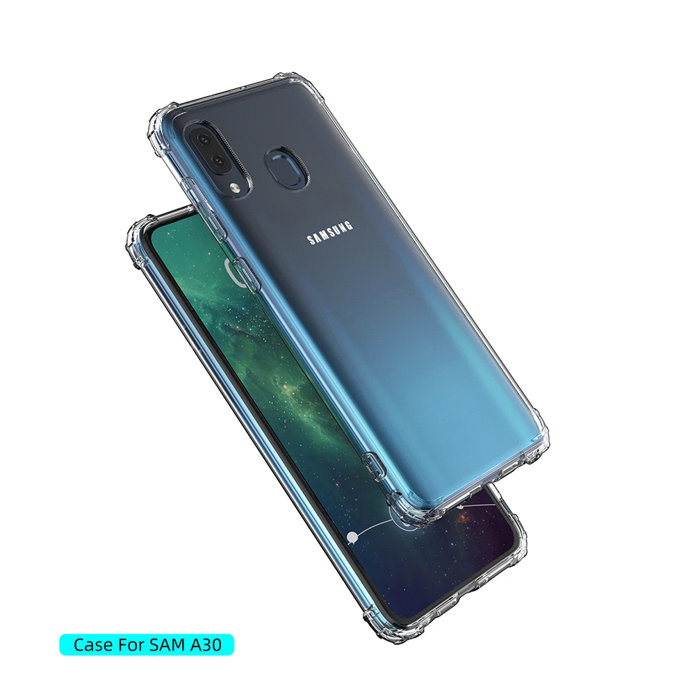 Силиконовый прозрачный чехол из ТПУ для Samsung Galaxy A60 A70 A50 A40 A30 A20 A10 A9Star A8Star A260 тонкий