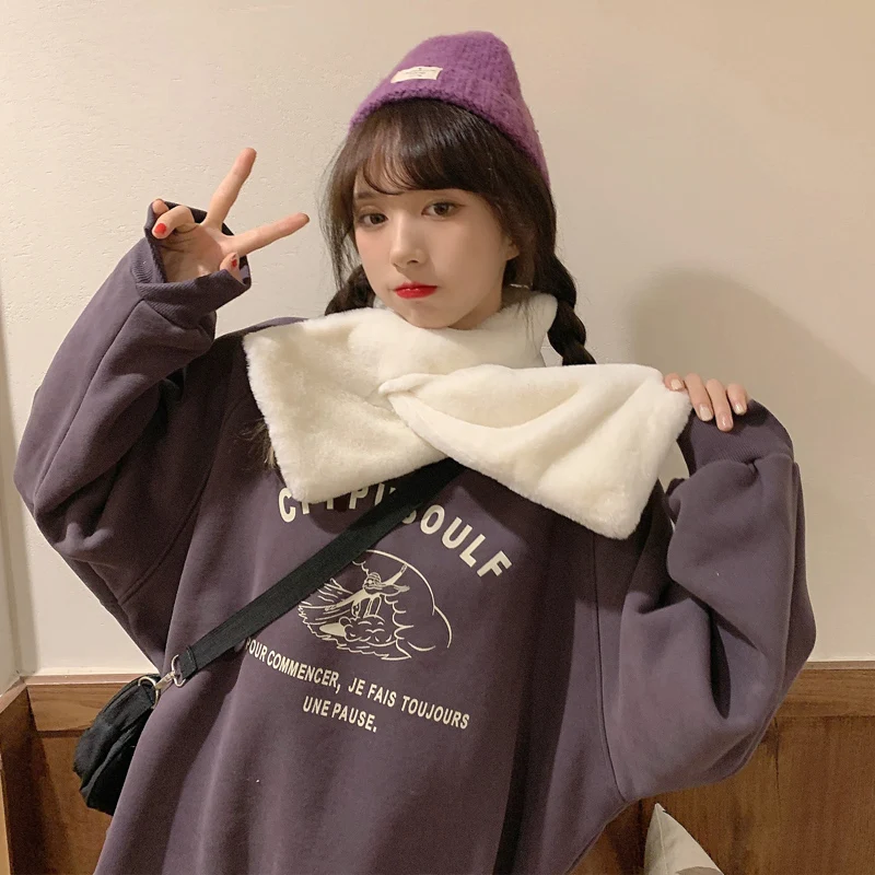 Waitmore свитер Для женщин чувство дизайна не мейнстрим корейский стиль свободные Ins