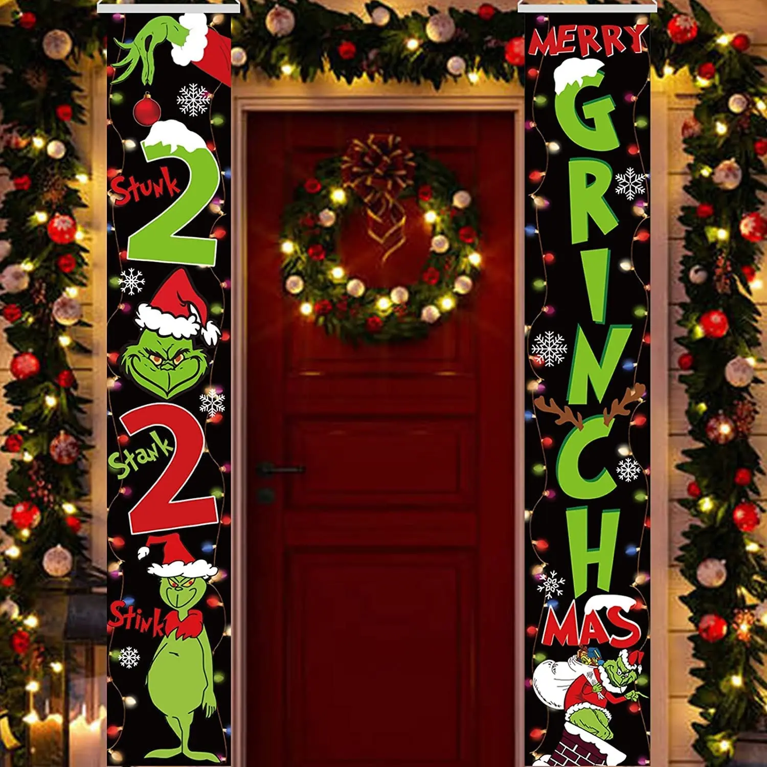 

Рождественское украшение, баннер для крыльца-2021, Рождественский баннер, деревянная дверная тарелка, Рождественский праздник, подвесное укр...