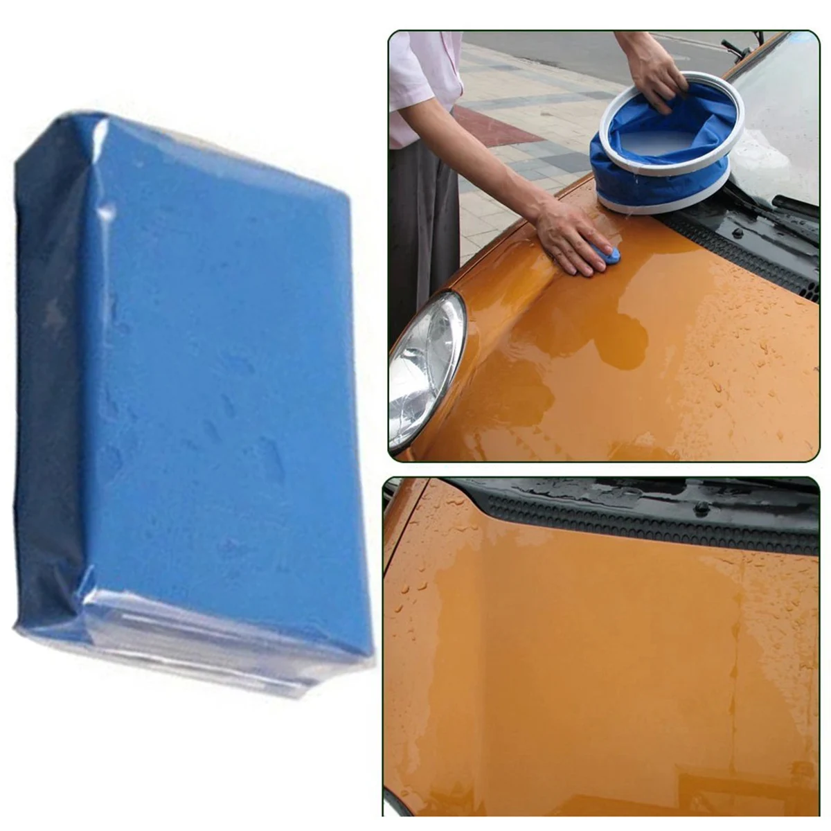 

100g Magic Car Cleaning Clay Auto Detailing Sludge Dust Cleaner Washing Mud Works great on metal surface glass plastic