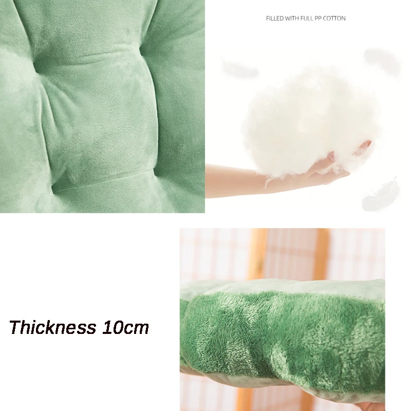 

Thick Round Cartoon Cushion Home Chair Seat Cushions Home Decor Creative Floor Tatami Pad Sofa Bench Cute Pillow Soft Touch
