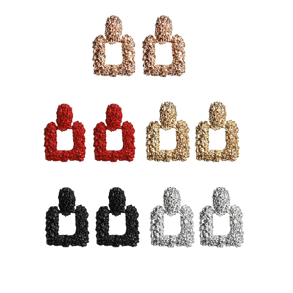 Горячая Распродажа стильные современные золотые серьги для женщин африканские