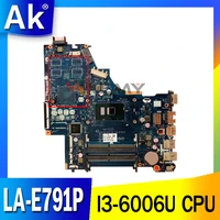 csl50csl52 la e791p for hp pavilion 250 g6 laptop motherboard 926249 601 926249 001 with sr2uw i3 6006u cpu ddr4 100 test ok
