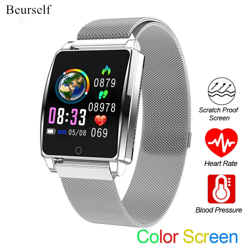 Смарт часы AK18 для мужчин Bluetooth водонепроницаемый монитор сердечного ритма умный