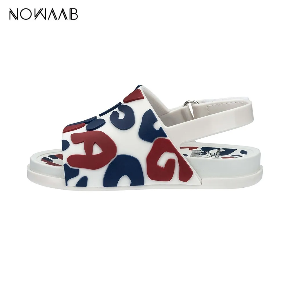 Мини-сандалии Melissa для девочек пляжные сланцы новинка 2019 летние сандалии Jelly