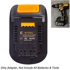 Адаптер батареи Mt20Dl для Makita 18V Bl1830 Bl1860 Bl1815 Li-Ion для Dewalt 18V 20V Dcb200 li-ion
