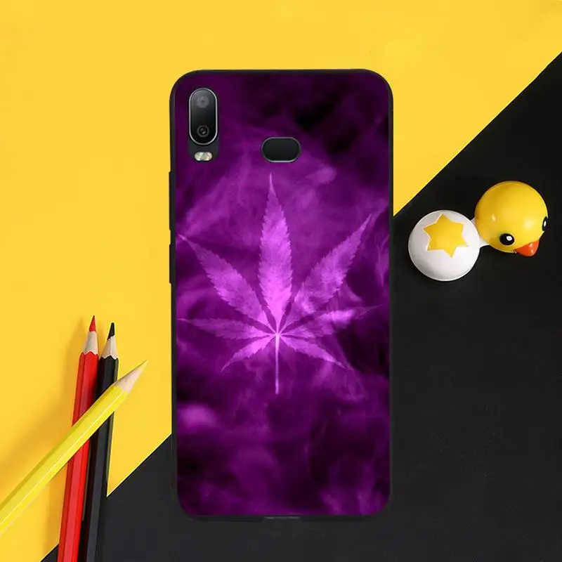 PENGHUWAN в виде кленового листа типа сделай сам украшения чехла для телефона Samsung A10