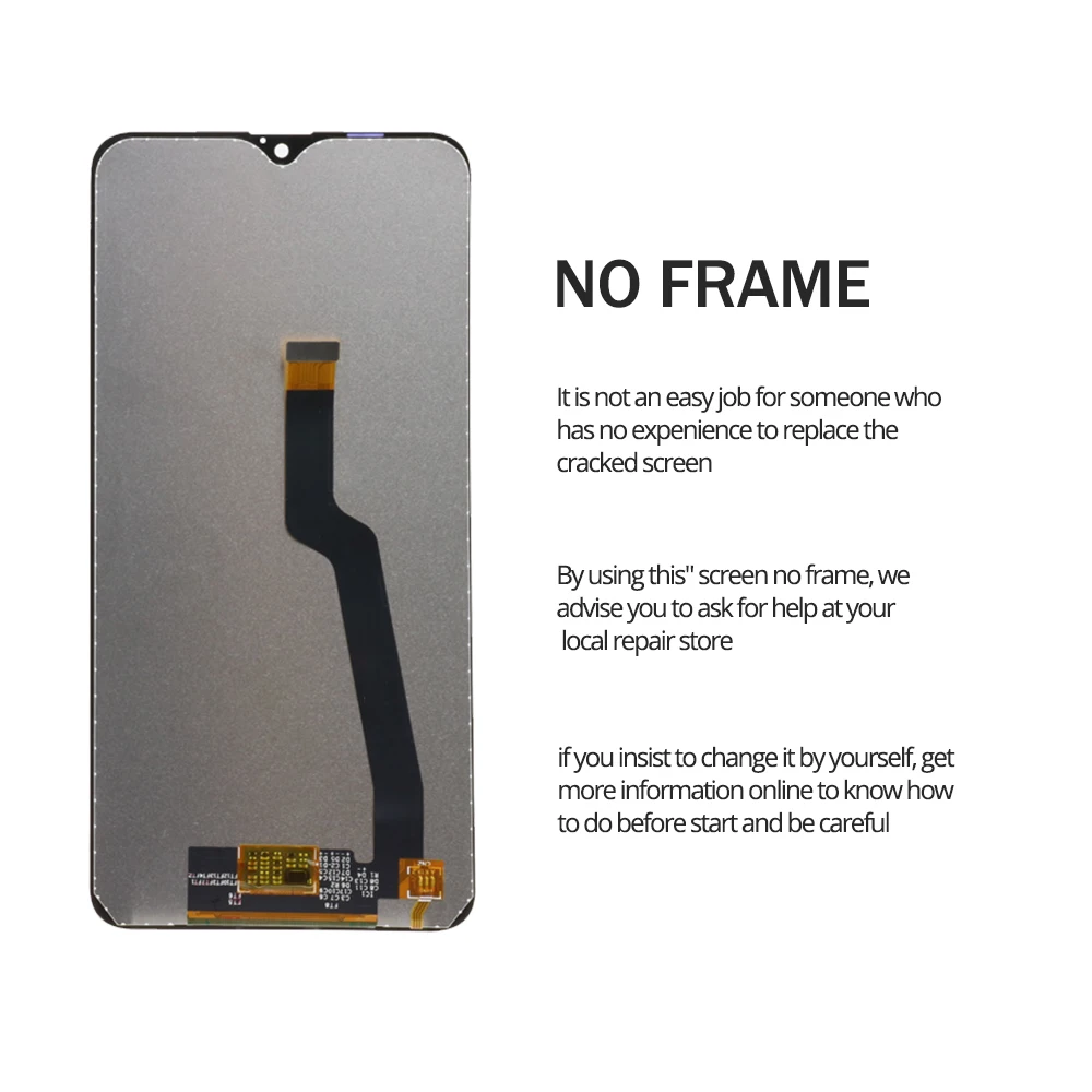 6," ЖК-дисплей для samsung Galaxy A10 A105 A105F SM-A105F, сменный ЖК-экран с рамкой M10 M105