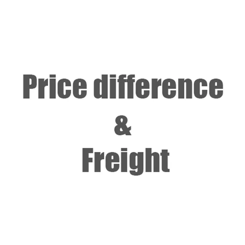 

Price difference, freight