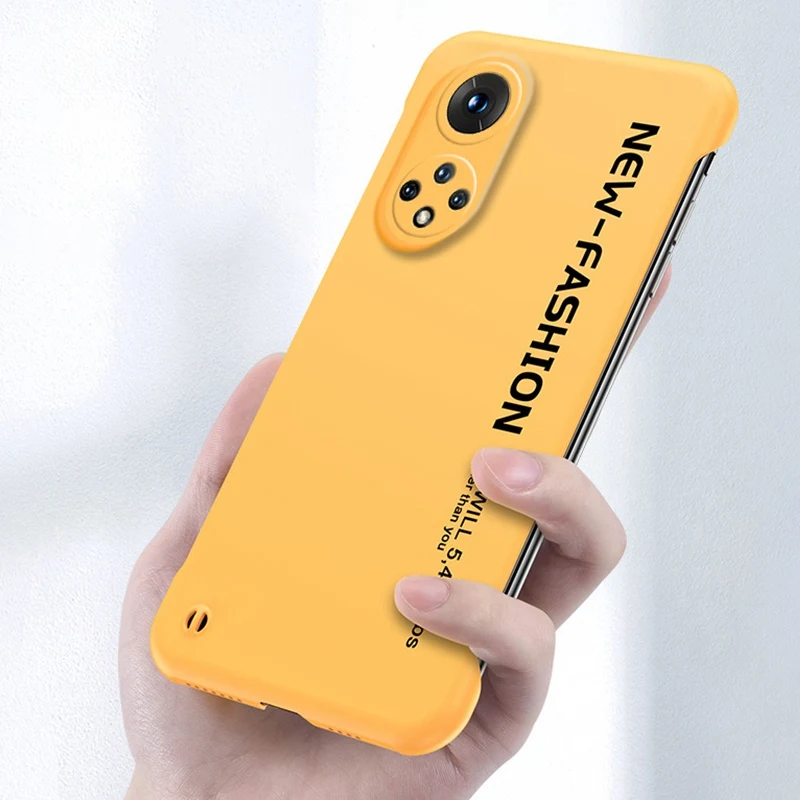 Безрамочный жесткий чехол из поликарбоната для телефона Huawei Nova 8 9 Pro матовый