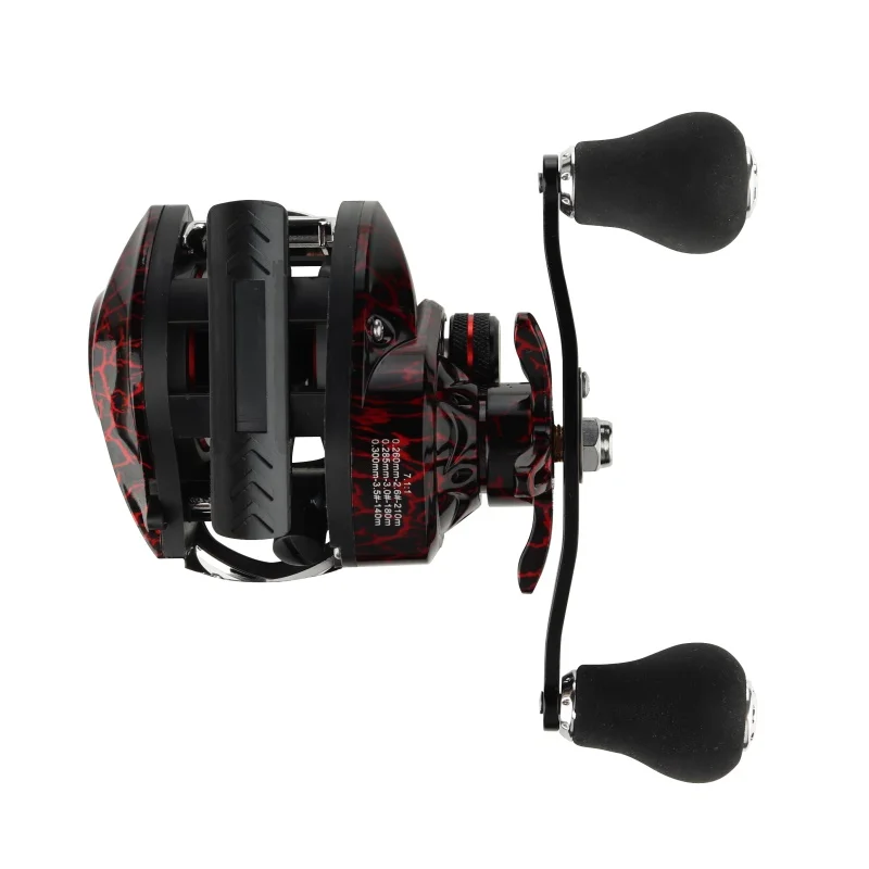 

Left/Right Hand Baitcasting Fishing Reel 7.2:1 Bait Casting Fishing Wheel With Magnetic Brake Carp Carretilha Pesca