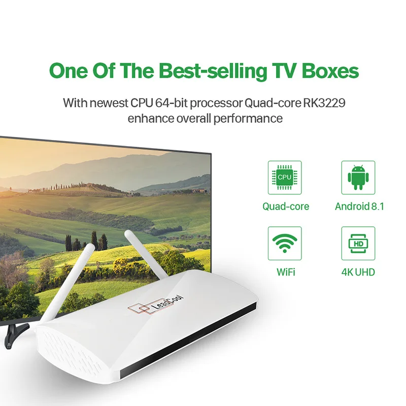 QHDTV IP Испания ТВ бокс Арабский Leadcool Европа бокс Италия Бельгия Голландия Умный Android Нет приложения включено.