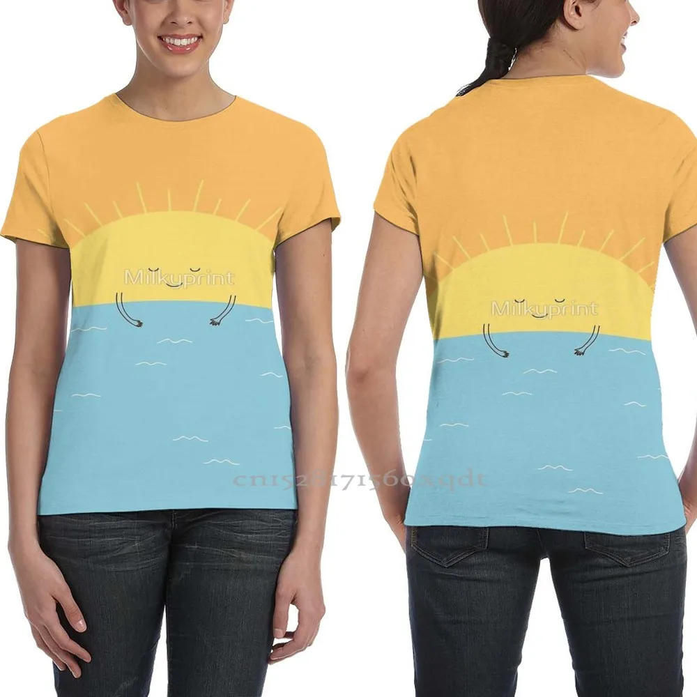 Доброе утро солнечный свет! Футболка Мужская/женская с принтом модная тенниска