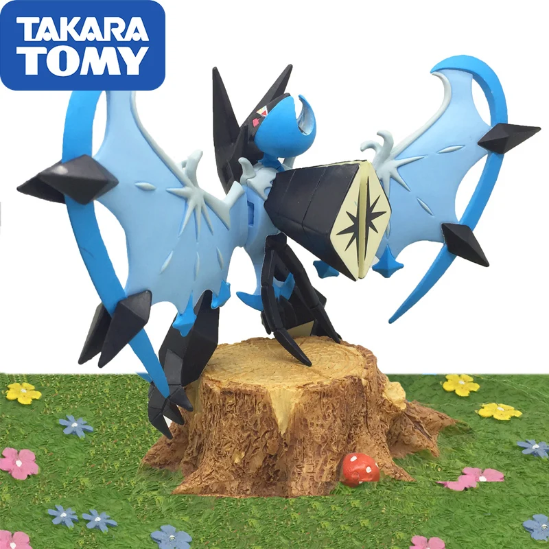 

TAKARA TOMY Genuine Pokemon Action Figure Sun Moon Series Large HP EHP Joint Movable Lunala Dol CollectionFor Children Toy Gifts