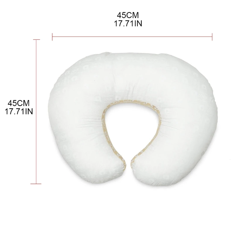 

U-Shaped Nursing Pillow Newborn Baby Breastfeeding Supports Bottle Feeding Propping Comfortable Cotton Pillows