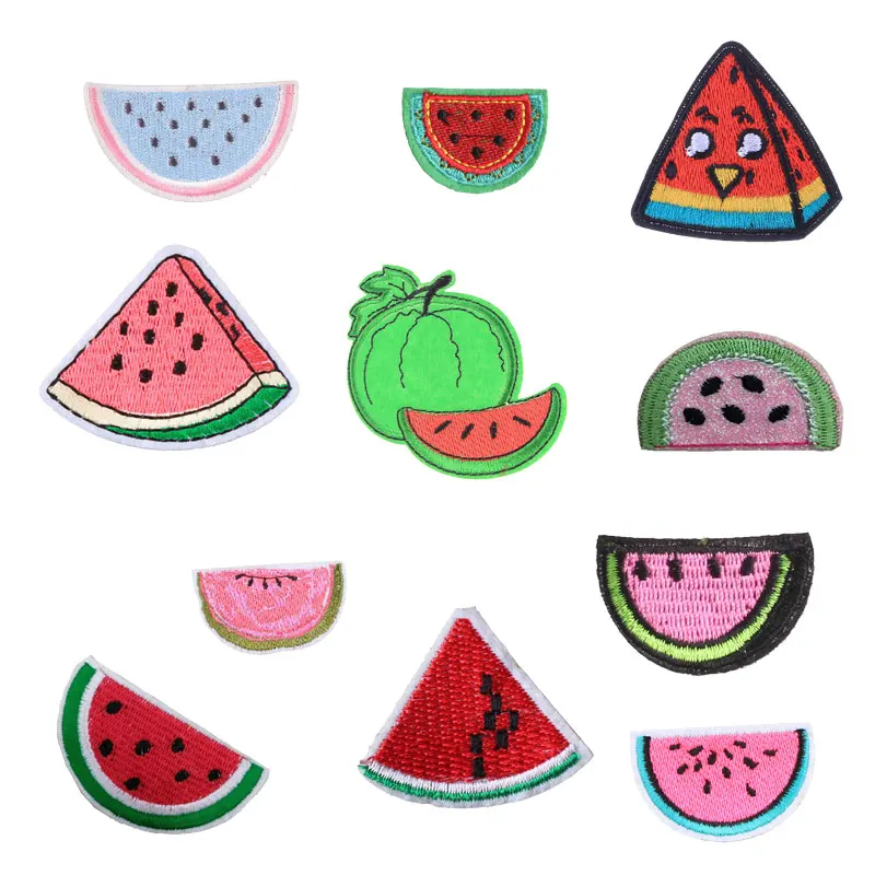 Арбуз нашивка &quotфрукт&quot для костюмы гладить на вышивать шить с аппликацией в