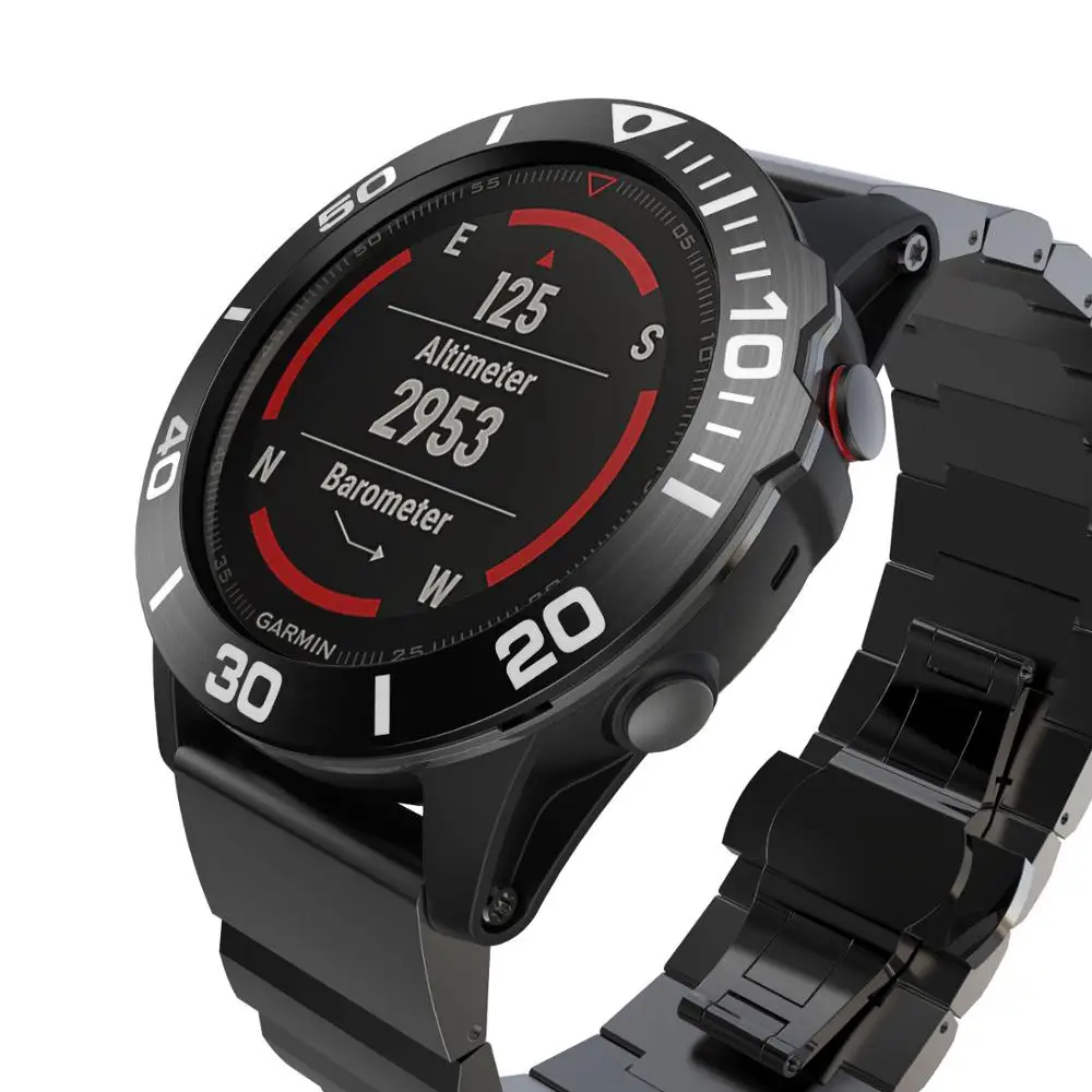 Стальной защитный чехол с кольцом-оболочкой для Garmin Fenix 5X 5XPlus 3 3HR Стайлинг часов