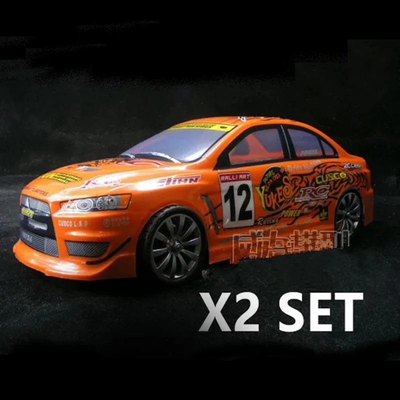 S040 EVO 1/10 1:10 пвх окрашены тела Shell для rc хобби Гоночная машина 2 шт./лот Бесплатная