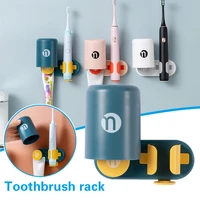 toothbrush holder wall mounted convenience self adhesive electric toothbrush stand for bathroom g10