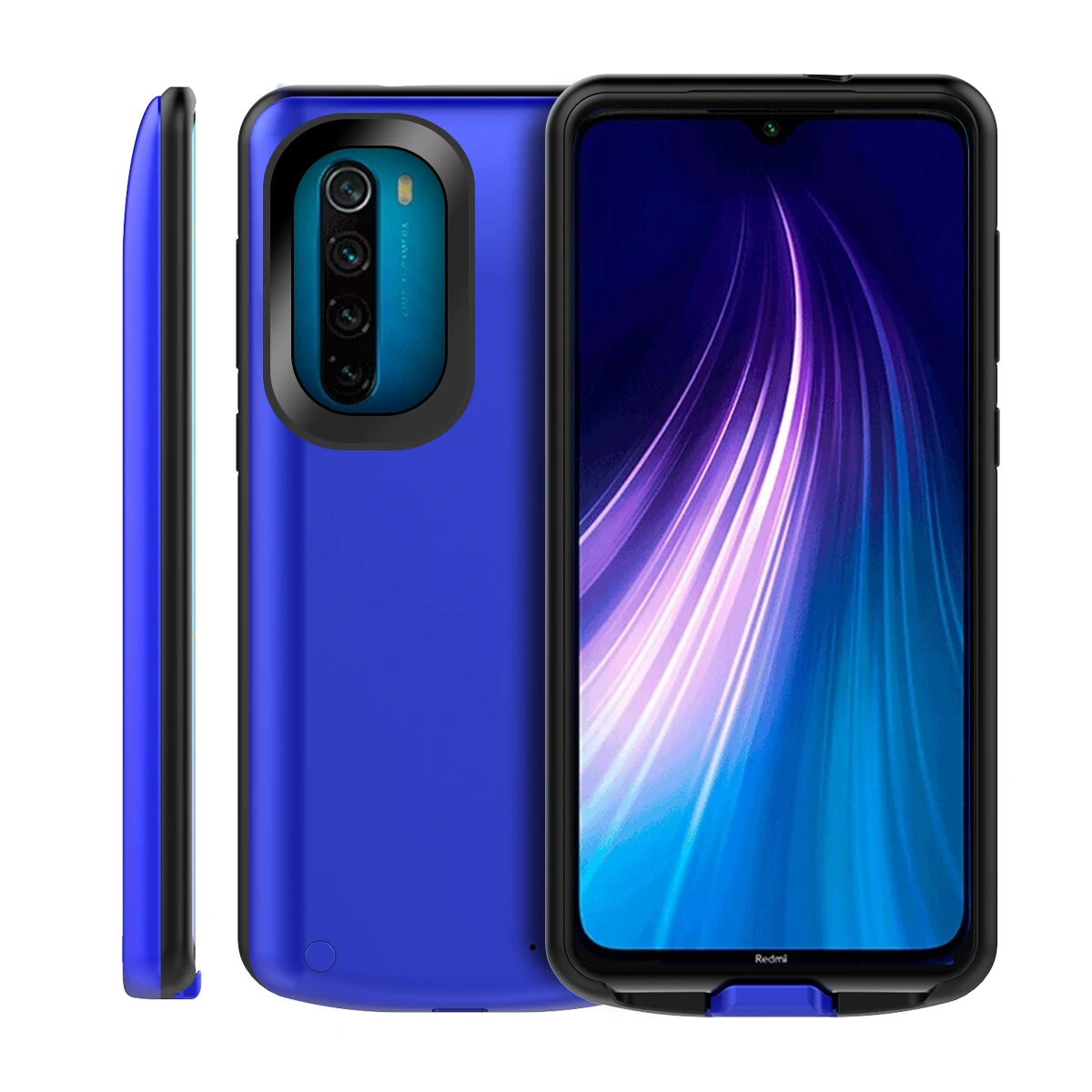 Для Xiaomi Redmi Note 8 чехол для зарядного устройства батареи 6500 мАч Расширенная