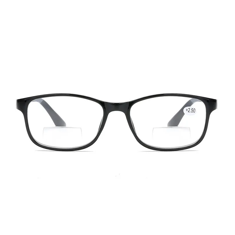 

Seemfly Men Women Reading Glasses Unisex Ultralight Bifocal Far Near Magnification Eyewear Presbyopic Eyeglasses +1.0 To +4.0