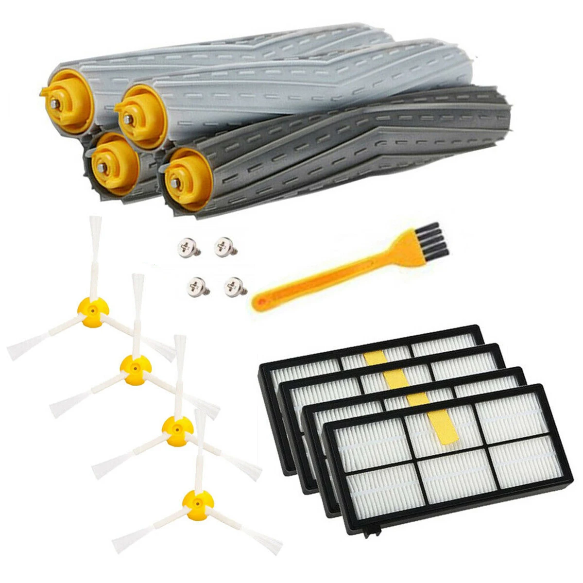 

Mian Roller Brushes Cleaning Side Brush Filters Replacement For IRobot Roomba 800 900 Series 800 880 860 870 871 980 990 Vacuum