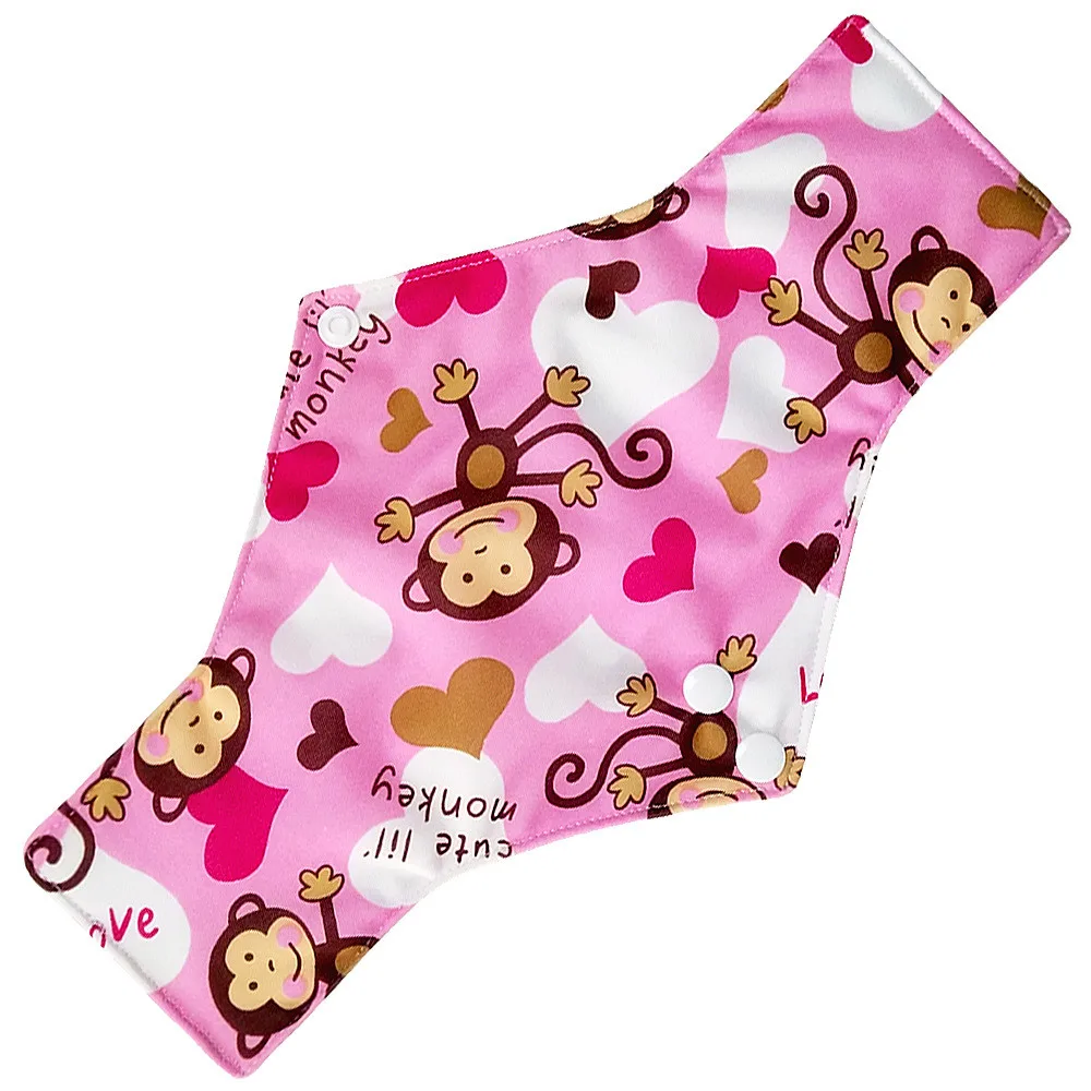 Многоразовые бамбуковые моющиеся менструальные прокладки Mama гигиенические для