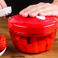 newquick chopper mini kitchen meat grinder manual food processor meat fish beef fruit vegetable high quality meat pepper