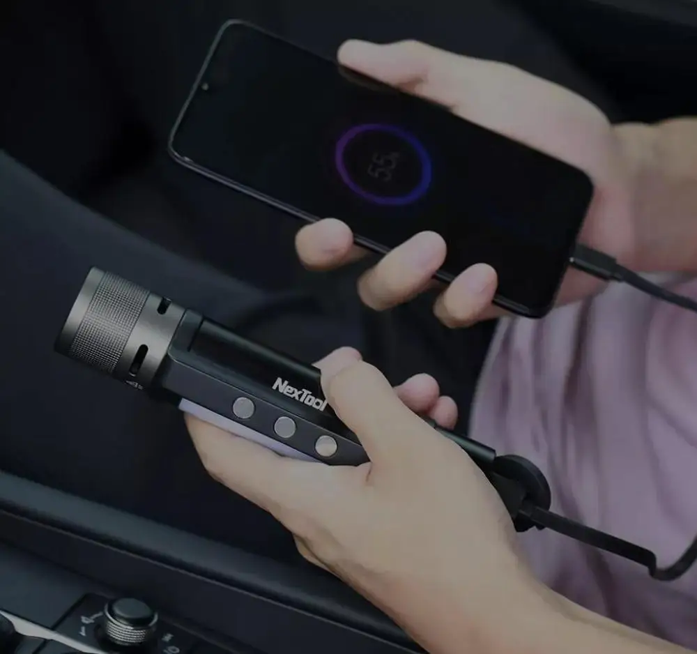 Фонарик Youpin NexTool 6 в 1 с зарядкой от USB 240 лм IPX4|Смарт-гаджеты| |