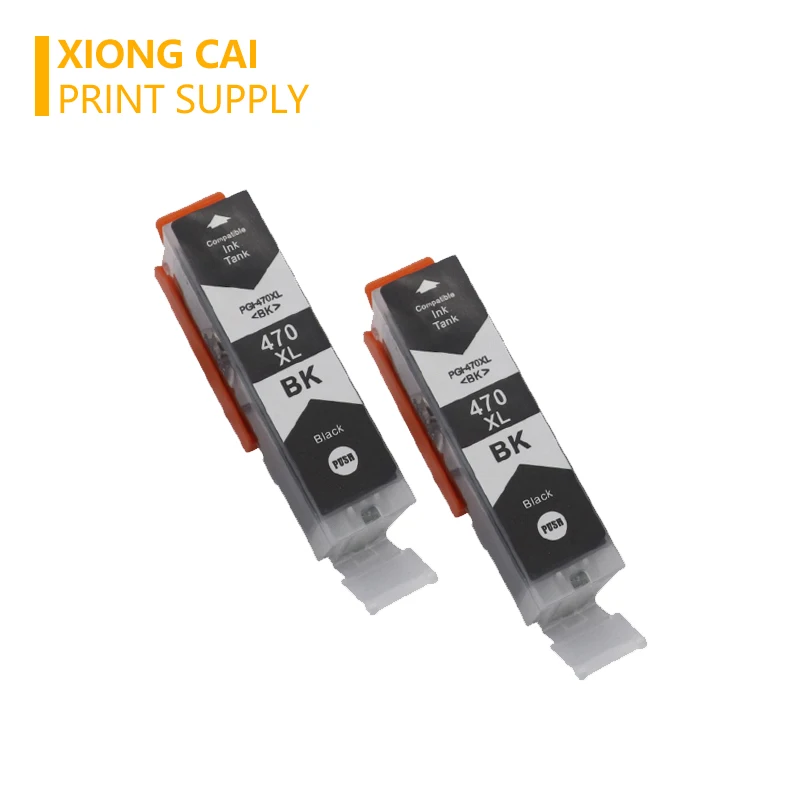 2 шт. PGI-470 CLI-471 PGI470 CLI471 470 471 черный совместимый чернильный картридж для принтера Canon