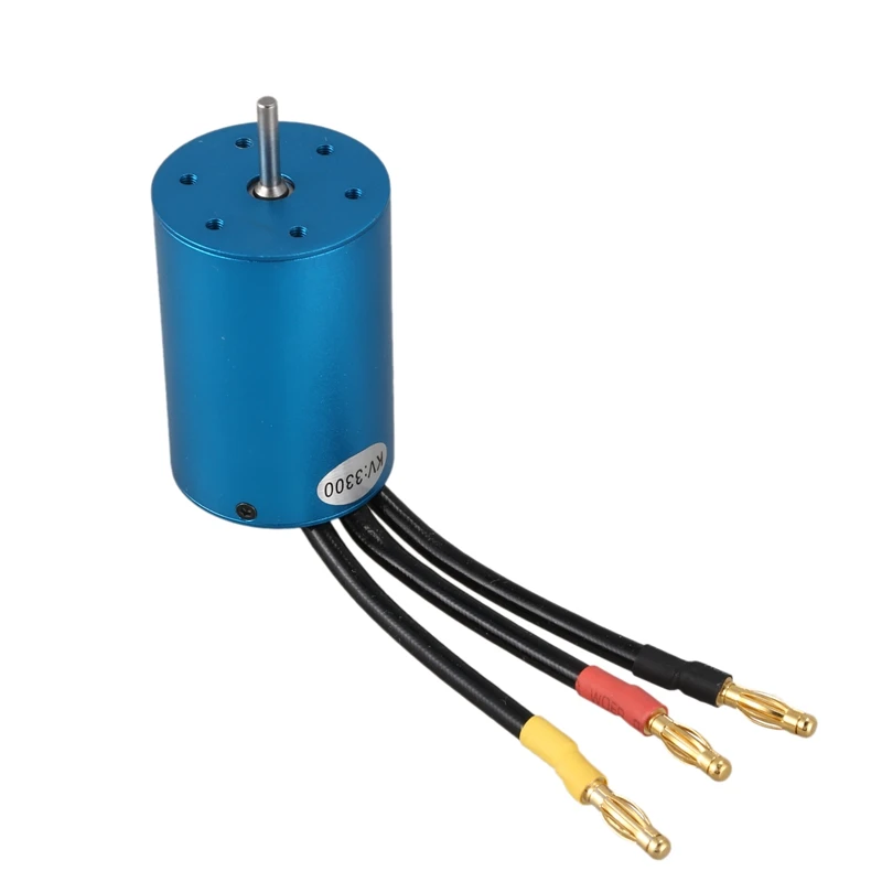 3300KV 540 части бесщеточного двигателя для RC Wltoys модель автомобиля 1/18 A959 A979 A969