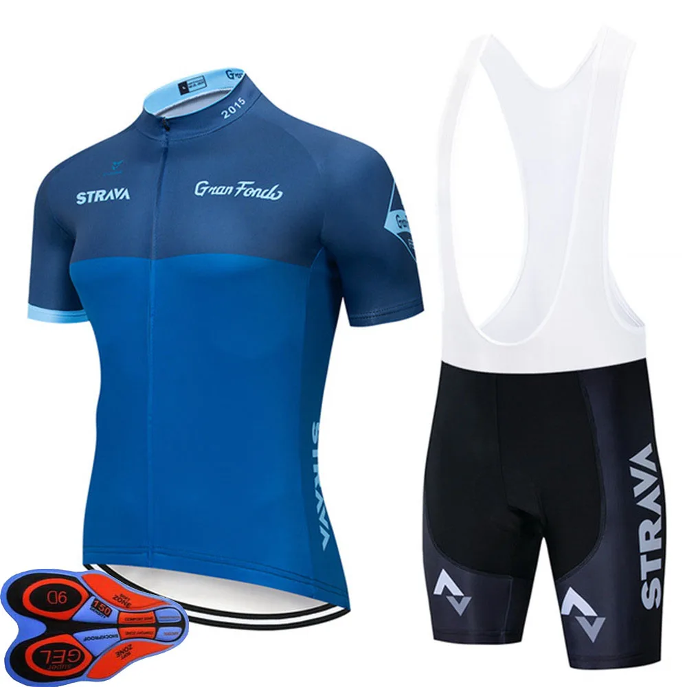 

2021 Black Cycling Jersey Quick-Dry bib shorts Set 9d pad Ropa Ciclismo uniformes Maillot MTB Bike Clothing SportsWear A7