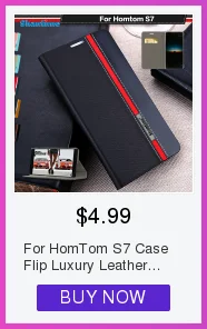Чехол-книжка из искусственной кожи для HOMTOM S7, чехол-книжка для HOMTOM S16, чехол-кошелек в деловом стиле, Мягкий ТПУ силиконовый чехол на заднюю панель