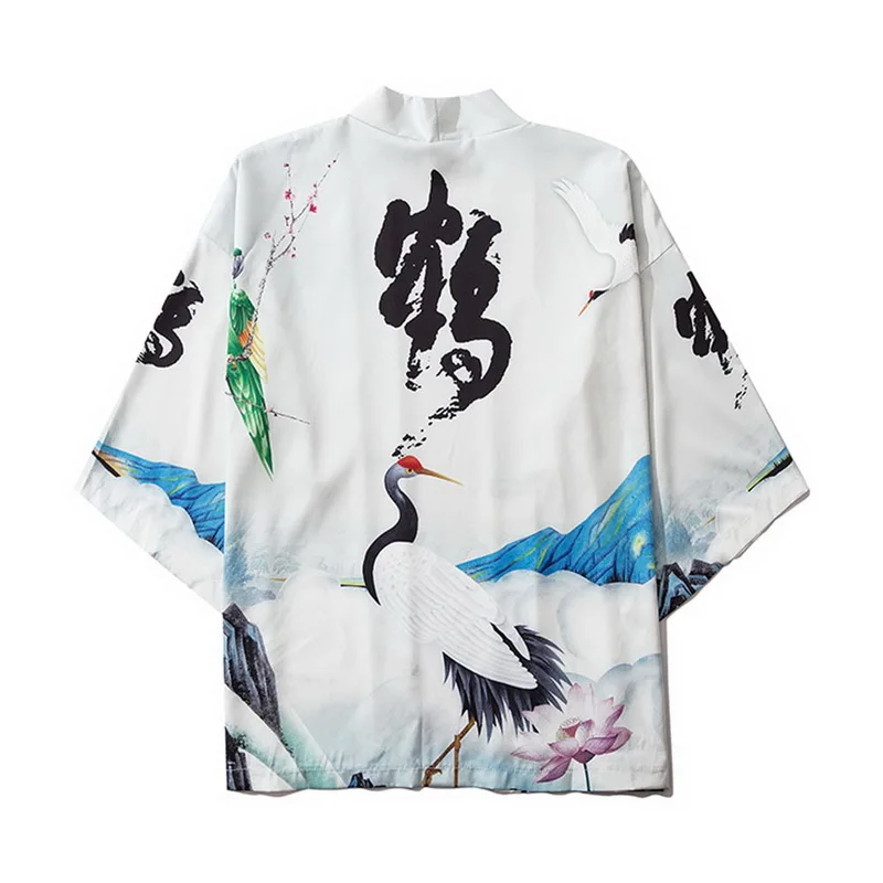 Мужские и женские японские кимоно кардиган 2020 Лето пара Солнцезащитная тонкая